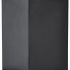 Кашпо Nieuwkoop Basic square dark grey, серого цвета длина - 15 см высота - 26 см