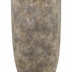 Кашпо Nieuwkoop Luxe lite stone luna partner grey, серого цвета диаметр - 38 см высота - 69 см