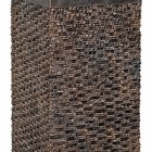 Кашпо Nieuwkoop Luxe lite universe layer square bronze, бронзового цвета длина - 27 см высота - 50 см