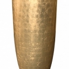Кашпо Nieuwkoop Metallic под цвет серебра leaf partner glossy gold, под цвет золота (with технический горшок) диаметр - 46 см высота - 90 см