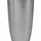 Кашпо Nieuwkoop Metallic под цвет серебра leaf partner glossy под цвет серебра (with технический горшок) диаметр - 46 см высота - 90 см