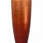 Кашпо Nieuwkoop Metallic под цвет серебра leaf partner matt copper (with технический горшок) диаметр - 34 см высота - 90 см