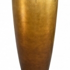 Кашпо Nieuwkoop Metallic под цвет серебра leaf partner matt honey (with технический горшок) диаметр - 49 см высота - 90 см