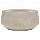 Кашпо Nieuwkoop Raindrop bowl beige диаметр - 55 см высота - 26 см