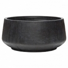 Кашпо Nieuwkoop Raindrop bowl black, чёрного цвета диаметр - 55 см высота - 26 см