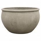 Кашпо Nieuwkoop Empire (grc) bowl grey, серого цвета диаметр - 112 см высота - 65 см
