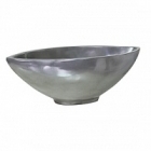 Кашпо Nieuwkoop Loft bowl aluminium длина - 51 см высота - 17 см