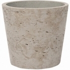 Кашпо Nieuwkoop Rough mini bucket S размер grey, серого цвета washed диаметр - 14 см высота - 12 см