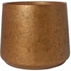 Кашпо Nieuwkoop Rough patt XXL размер metallic copper диаметр - 34 см высота - 28.5 см