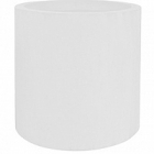 Кашпо Nieuwkoop Fiberstone glossy white, белого цвета jumbo max XL размер диаметр - 110 см высота - 110 см