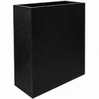 Кашпо Nieuwkoop Fiberstone jort slim black, чёрного цвета XL размер длина - 91 см высота - 102 см