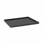 Поддон Fiberstone saucer block grey, серого цвета 50 длина - 53 см высота - 4 см