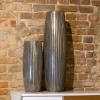 Кашпо LINES Vase, стекловолокно