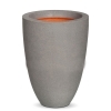 Кашпо Capi Tutch Vase Elegance Low, Light Grey