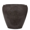 Кашпо Capi Lux Vase Tapered Round, черный