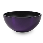 Кашпо Bowl пурпурно-фиолетовый, алюминий