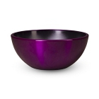 Кашпо Bowl пурпурно-фиолетовый, алюминий
