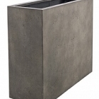 Кашпо D-lite high box low natural-concrete