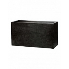 Кашпо Capi Lux middle envelope 1-й размер black, чёрный