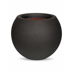 Кашпо Capi Tutch nl vase ball i5 black, чёрный