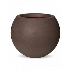 Кашпо Capi Tutch nl vase ball 2-й размер brown, коричневый