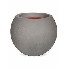 Кашпо Capi Tutch nl vase ball 2-й размер light grey, серый, светло-серый