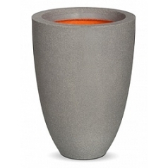 Кашпо Capi Tutch nl vase elegance low 1-й размер light grey, серый, светло-серый