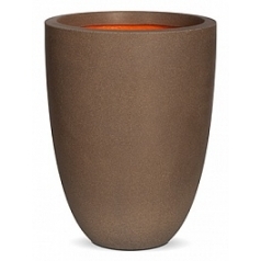 Кашпо Capi Tutch nl vase elegance low 2-й размер camel, желтовато-коричневый