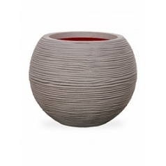 Кашпо Capi Tutch rib nl vase vase ball grey, серый