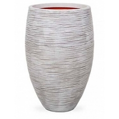Кашпо Capi Tutch rib nl vase vase elegant deLuxe ivory, слоновая кость