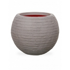 Кашпо Capi Tutch row nl vase vase ball grey, серый