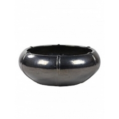 Кашпо Nieuwkoop Bullet grey, серого цвета bowl antracite (moda)