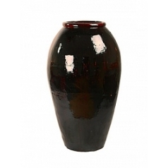 Ваза Nieuwkoop Mystic vase middle black, чёрного цвета, с неполным очернением