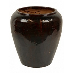 Горшок Nieuwkoop Mystic pot middle black, чёрного цвета, с неполным очернением