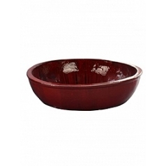 Плошка Nieuwkoop Mystic bowl red, красного цвета black, чёрного цвета, красно-чёрного цвета