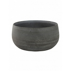 Кашпо Nieuwkoop Indoor pottery bowl esra mystic grey, серого цвета