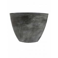 Кашпо Nieuwkoop Indoor pottery planter esra mystic grey, серого цвета