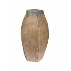 Ваза Nieuwkoop Indoor pottery pot jolanda antique brown, коричнево-бурого цвета (colour of jaoine)