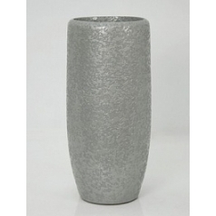 Кашпо Nieuwkoop Callisto structure vase под цвет серебра