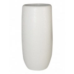 Кашпо Nieuwkoop Callisto structure vase white, белого цвета