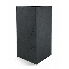 Кашпо Nieuwkoop D-lite high cube M размер anthracite, цвет антрацит-фактура бетон