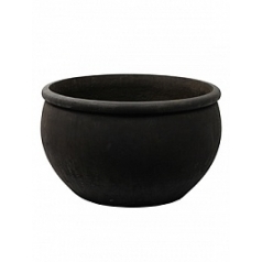 Кашпо Nieuwkoop Empire (grc) bowl black, чёрного цвета