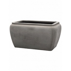 Кашпо Nieuwkoop Waterjar rectangle grey, серого цвета