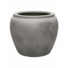 Кашпо Nieuwkoop Waterjar round grey, серого цвета