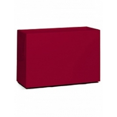 Кашпо Nieuwkoop Premium block ruby red, красного цвета