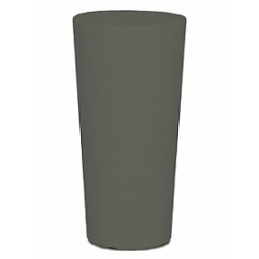 Кашпо Nieuwkoop Premium Classic quartz grey, серого цвета (conical)