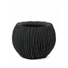 Кашпо Nieuwkoop River bowl black, чёрного цвета