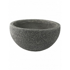 Кашпо Nieuwkoop Sebas (фактура под бетон) bowl anthracite, цвет антрацит
