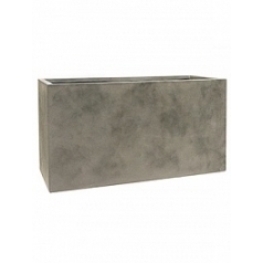 Кашпо Nieuwkoop Static (grc) rectangle grey, серого цвета