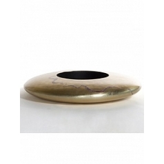 Кашпо Nieuwkoop Ufo planter champagne with mother of pearl